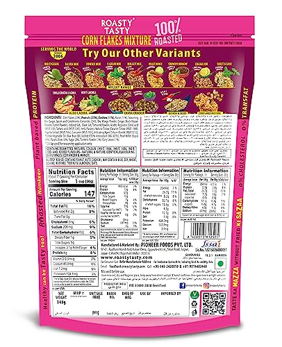 Image 3 of Roasty Tasty Cornflakes Mixture Roasted Namkeen 340g