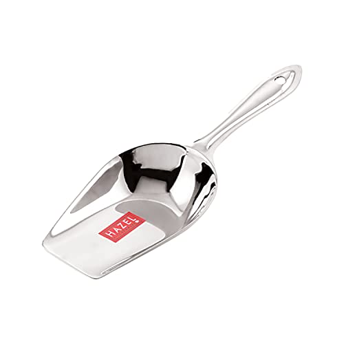 Image 5 of 1 / Extra Large for the product HAZEL Stainless Steel Grocery Scoop