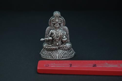 Image 4 of Dista Silvers Antique Annapurana Devi Big 34.70G