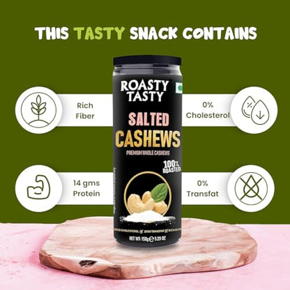 Image 4 of Roasty Tasty Whole Cashews Pack of 1 - 150g