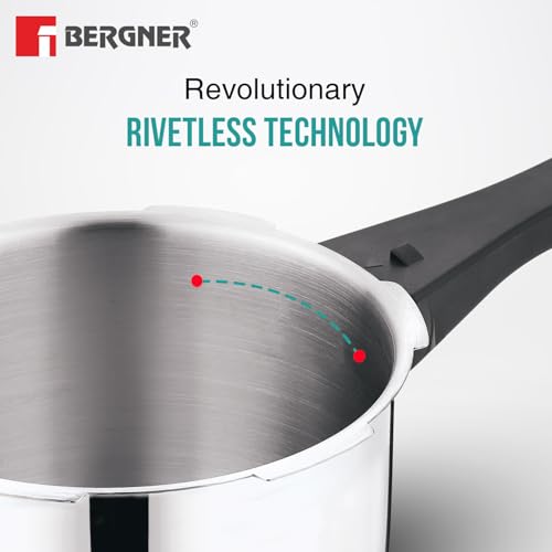 Image 5 of BERGNER Bergner Sorrento Stainless Steel Pressure Cooker 1.5 Litres