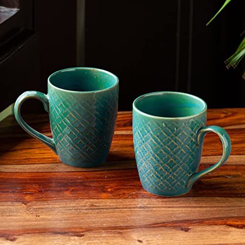 Image 2 of ExclusiveLane Ceramic Coffee Mugs Set of 6 300 ML