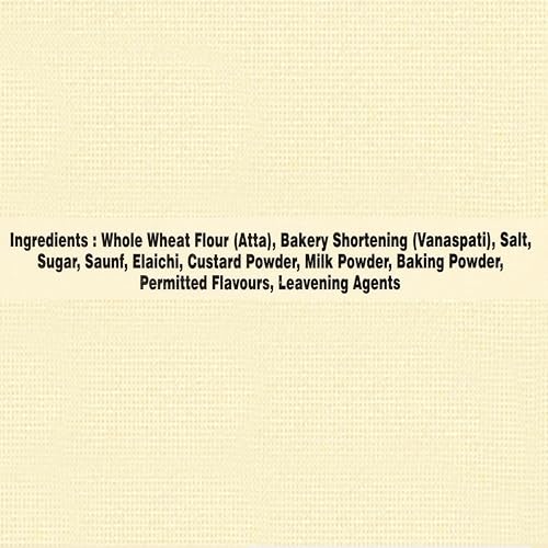 Image 2 of BABUJI Milk Atta Cookies 300 gram
