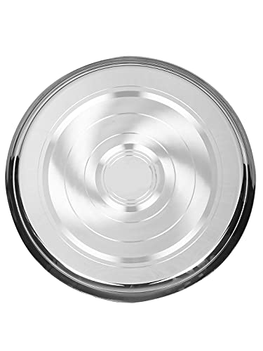 Image 3 of neelam Stainless Steel 9 Inch Dinner Plate