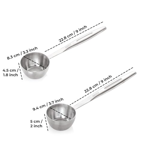 Image 5 of HAZEL Stainless Steel Ladle With Handle Set of 2