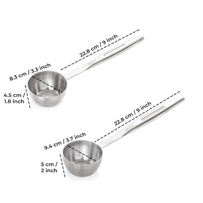 Image 5 of HAZEL Stainless Steel Ladle With Handle Set of 2