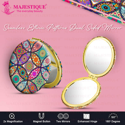 Image 6 of Majestique Shimmer Oval Magnifying Mirror
