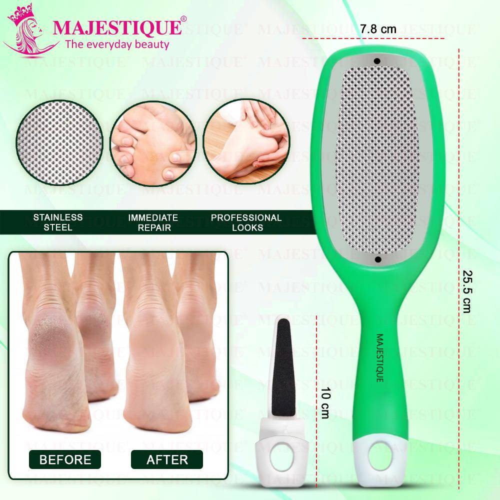 Image 2 of Majestique Foot Scraper With Attached Callus Remover