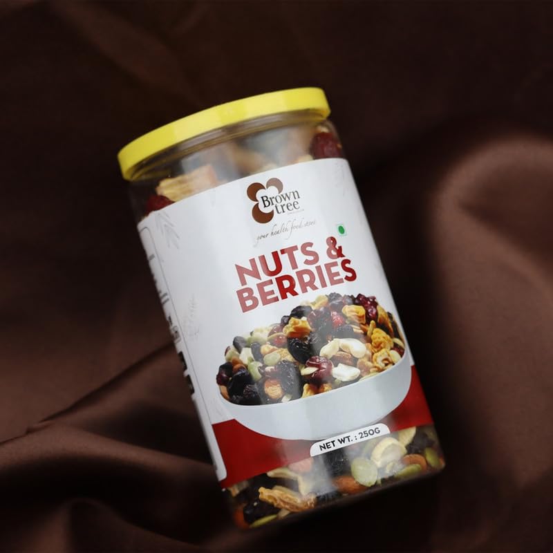 Image 6 of Brown Tree Nuts & Berries Mix Premium Trail Mix (250g)