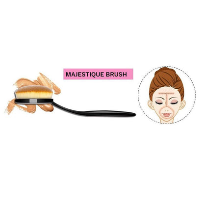 Image 5 of Majestique Oval Face Brush
