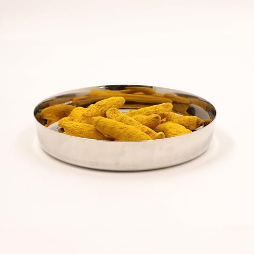 Image 7 of Spillbox Stainless Steel Halwa Plates