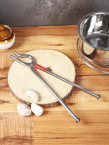 Image 8 of HAZEL Stainless Steel Pakad Tongs
