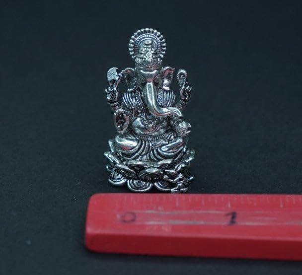 Image 3 of Dista Silvers Antique Ganesh 37.82g