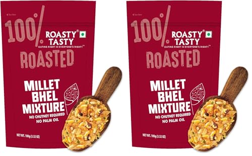 Image 1 of Default Title for the product Roasty Tasty Millet Bhel Mix 100g x 6 Packs
