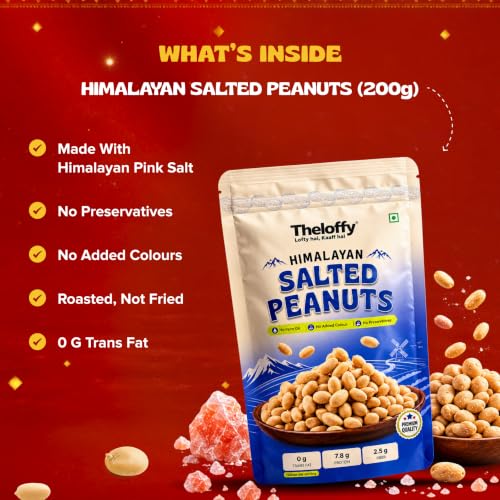 Image 2 of THELOFFY Festive Gift Combo, Premium Chikki and Roasted Peanuts, 900g