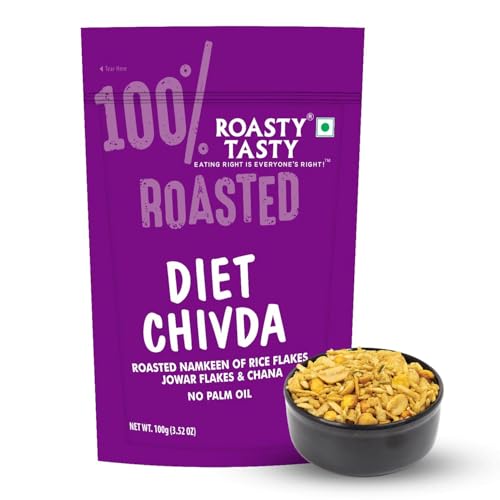 Image 1 of Default Title for the product Roasty Tasty Diet Chivda 100g x 4 Packs