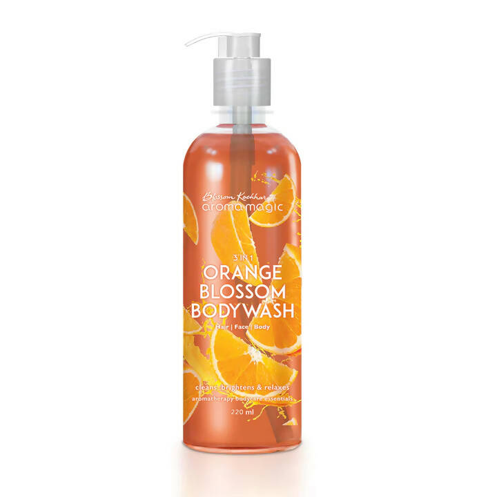 Image 1 of 220 ml for the product Blossom Kochhar Aroma Magic 3In1 Orange Blossom Bodywash