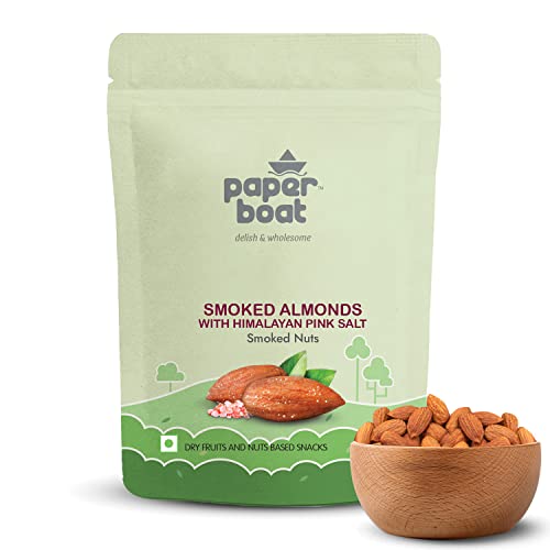 Image 1 of Roasted Almonds / 200 gm (Pack of 1) for the product Paper Boat Premium Smoked and Roasted Almonds