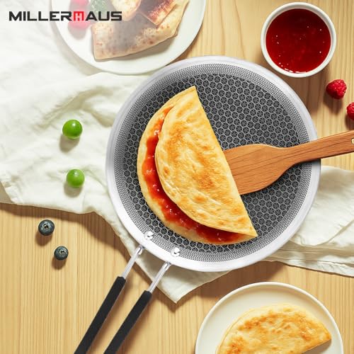 Image 2 of Millerhaus Triply Honeycomb 25cm Roti Tawa