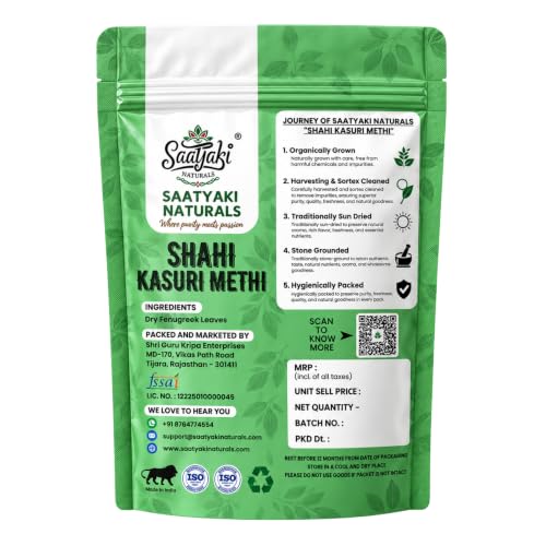 Image 3 of SAATYAKI NATURALS Organic Kasuri Methi - 200gm
