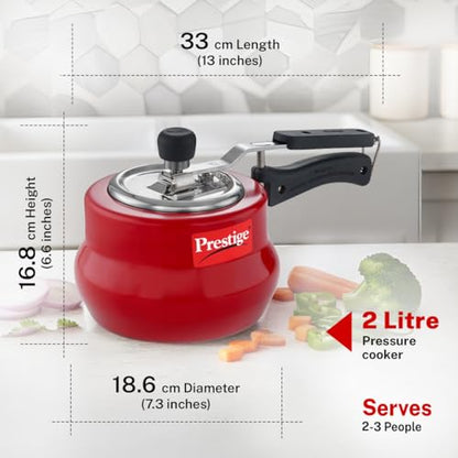 Image 4 of Prestige Nakshatra DUO Plus Aluminium Handi 2L