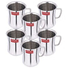 Image 1 of 200 ML / Metallic / Set of 6 for the product HAZEL Stainless Steel Coffee Cup