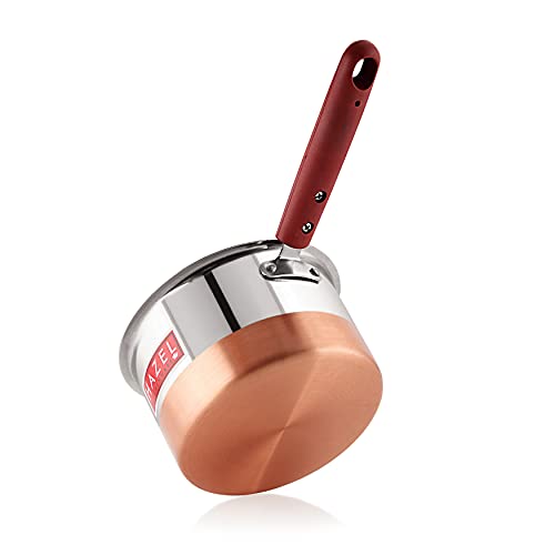 Image 9 of HAZEL Stainless Steel Flat Patila Sauce Pan