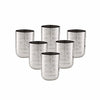 Image 1 of Default Title for the product neelam Stainless Steel Diamond Royal Glass Set of 12, 300 ml
