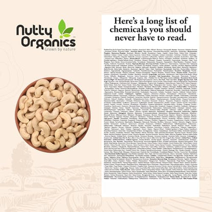 Image 2 of NUTTY ORGANICS Whole Cashew Nuts 250 Gm