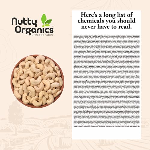 Image 2 of NUTTY ORGANICS Whole Cashew Nuts 1000 Gm