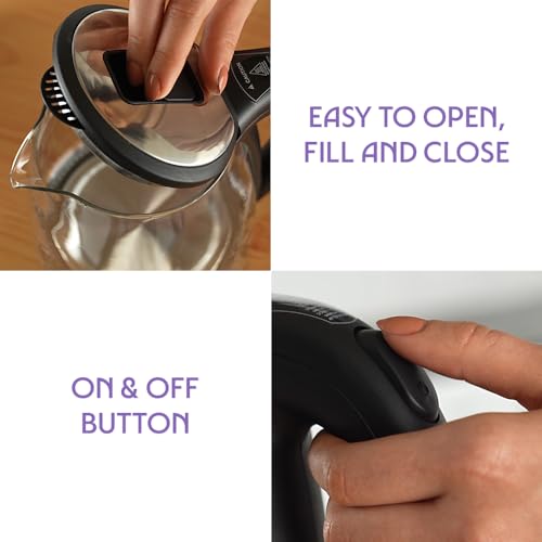 Image 6 of Borosil Electric Glass Kettle