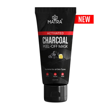 Image 1 of 100gm for the product Matra Activated Charcoal Peel Off Black Mask