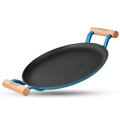 Image 3 of BERGNER Excalibur Lightweight Cast Iron Dosa Tawa 30cm