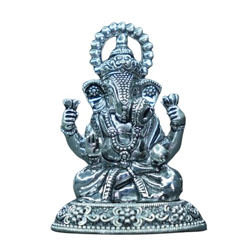 Image 1 of Default Title for the product Dista Silvers Antique Ganesh 52.31 g