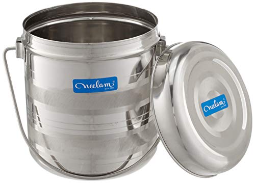 Image 2 of neelam Stainless Steel Diamond RDD Milk Pot 7100 ml