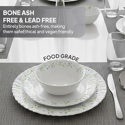 Image 13 of CELLO Tropical Lagoon Dazzle Series Opalware Dinner Set