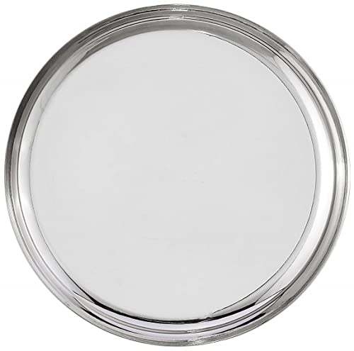 Image 6 of neelam Stainless Steel 9, 18 Gauge J.K Khumcha Thali, 20.5 cm