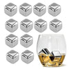 Image 1 of Default Title for the product HAZEL Stainless Steel Ice Cubes Set of 12