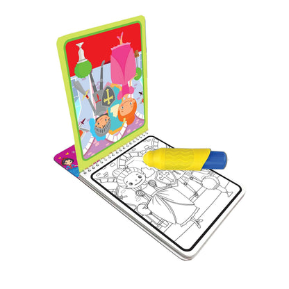 Image 2 of Dreamland Water Magic Princess- With Water Pen - Use over and over again : Children Drawing, Painting & Colouring Spiral Binding