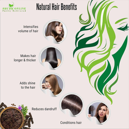 Image 3 of Shudh Online Organic Shikakai Powder for Hair