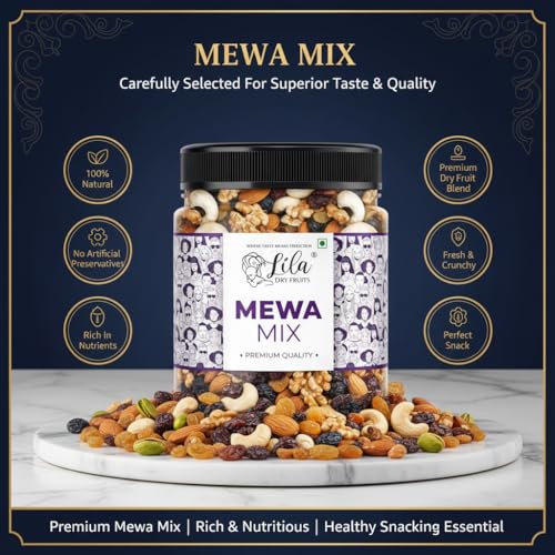 Image 9 of LILA DRY FRUITS MEWA MIX Mixed Dry Fruits Pack