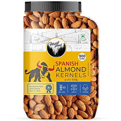 Image 1 of Default Title for the product Forest Found Spanish Whole Almonds - 900g