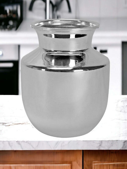 Image 1 of Silver / Onesize for the product Sigaram Textured House Warming Pooja Kalash