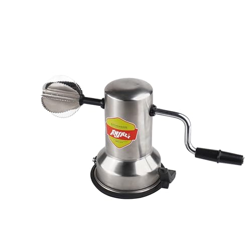 Image 1 of Default Title for the product ANJALI Sleekmat Coconut Scrapper (Silver, Steel)