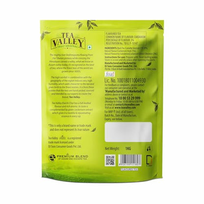 Image 3 of Tea Valley Elaichi Chai |Premium Cardamom Flavoured Tea| 1 kg pouch
