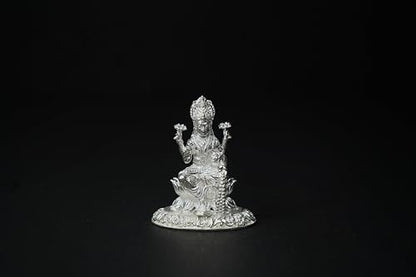 Image 2 of Dista Silvers Lakshmi Idol 31.98grams