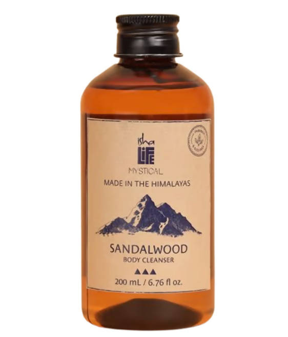 Image 1 of 200 ml for the product Isha Life Sandalwood Body Cleanser