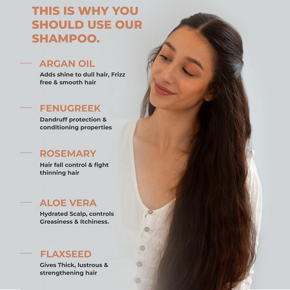 Image 4 of Pureus Herbals Shreekesha Moroccan Argan Oil Shampoo