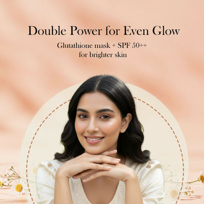 Image 5 of CareVeda Glutathione Skin Care Set of 2 | Peel off Mask & Sunscreen for Bright, Even-Toned Skin | Anti-Pigmentation & Glow Boost | For Men & Women