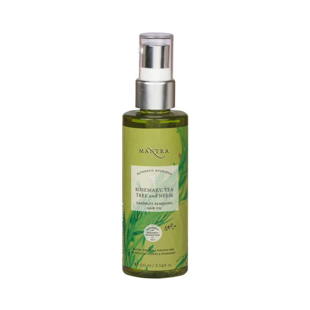 Image 1 of 100 ml for the product Mantra Herbal Rosemary, Tea Tree and Neem Clarifying Hair Oil